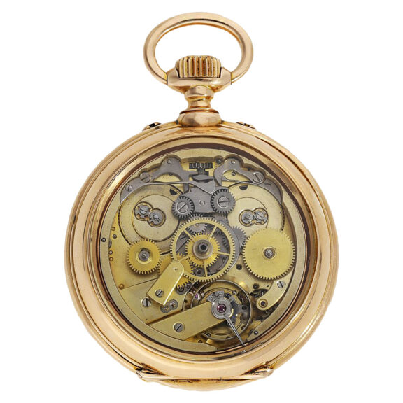 German pocket watch with independent centre-seconds Circa 1910 German pocket watch with independent centre-seconds Circa 1910