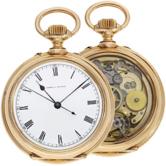 German pocket watch with independent centre-seconds Circa 1910 German pocket watch with independent centre-seconds Circa 1910