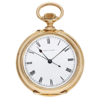 German pocket watch with independent centre-seconds Circa 1910 German pocket watch with independent centre-seconds Circa 1910