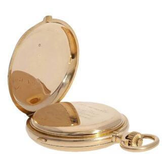 Heavy gold Chronometer with repeater and chronograph Circa 1900