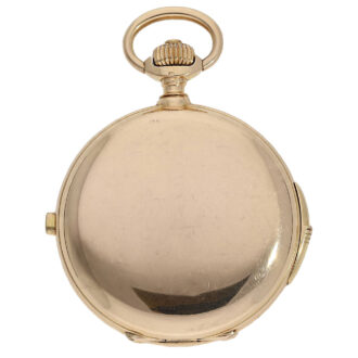 Heavy gold Chronometer with repeater and chronograph Circa 1900