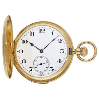 Swiss 18K gold minute repeating lever pocket watch Circa 1875 Swiss 18K gold minute repeating lever pocket watch Circa 1875