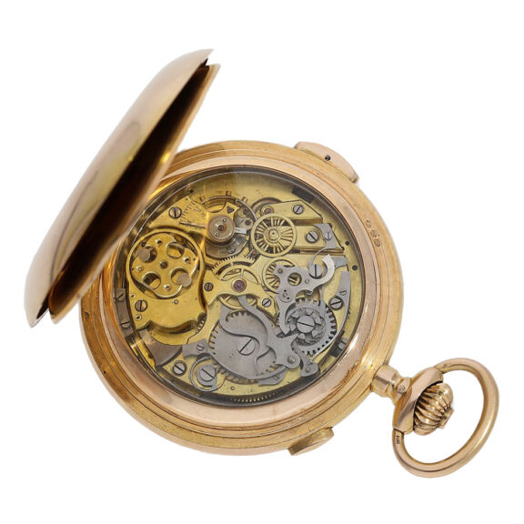 Swiss complicated astronomical repeating chronograph Circa 1900 Swiss complicated astronomical repeating chronograph Circa 1900