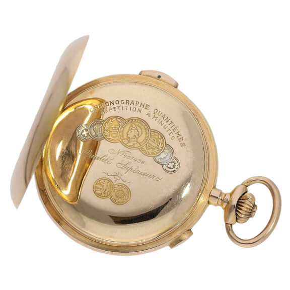 Swiss complicated astronomical repeating chronograph Circa 1900 Swiss complicated astronomical repeating chronograph Circa 1900
