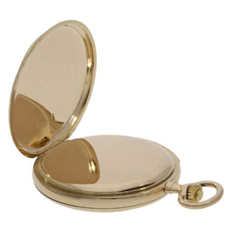 Small Swiss gold minute repeating pocket watch Circa 1910 Small Swiss gold minute repeating pocket watch Circa 1910