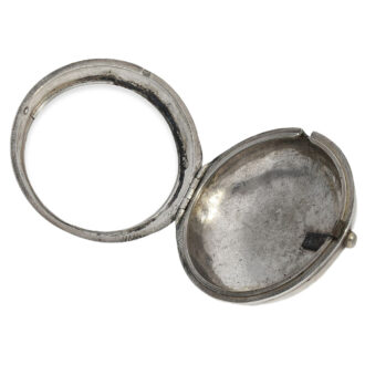 Dutch silver pair-cased Oignon pocket watch Circa 1725