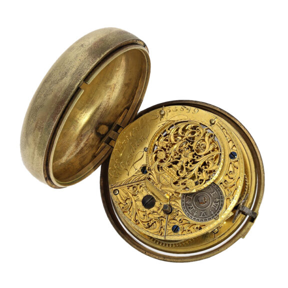 English decorative verge watch for the Ottoman market Circa 1820 English decorative verge watch for the Ottoman market Circa 1820