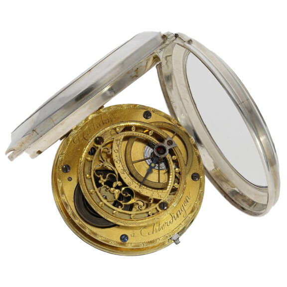 German silver watch with experimental escapement Circa 1780 German silver watch with experimental escapement Circa 1780