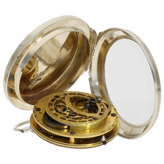 German silver watch with experimental escapement Circa 1780 German silver watch with experimental escapement Circa 1780