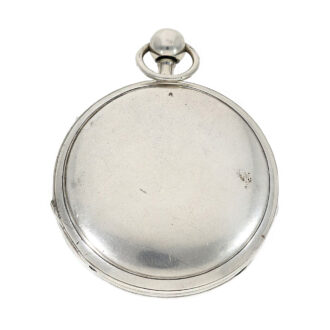 Swiss silver repeating watch with figured automaton Circa 1820