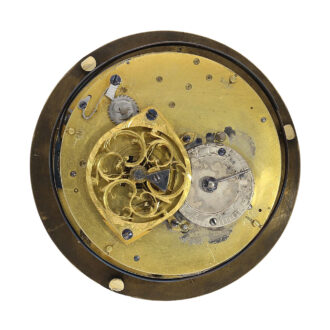 French coach clock with experimental escapement Circa 1770