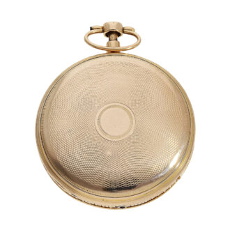 Swiss gold repeating watch with musical movement Circa 1820