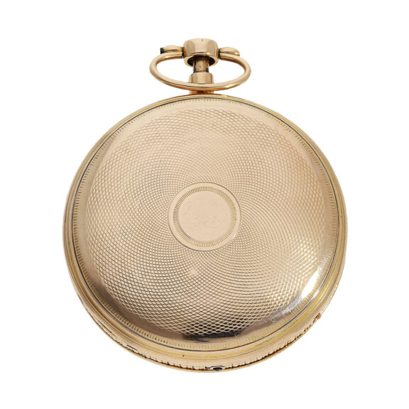 Swiss gold repeating watch with musical movement Circa 1820 Swiss gold repeating watch with musical movement Circa 1820