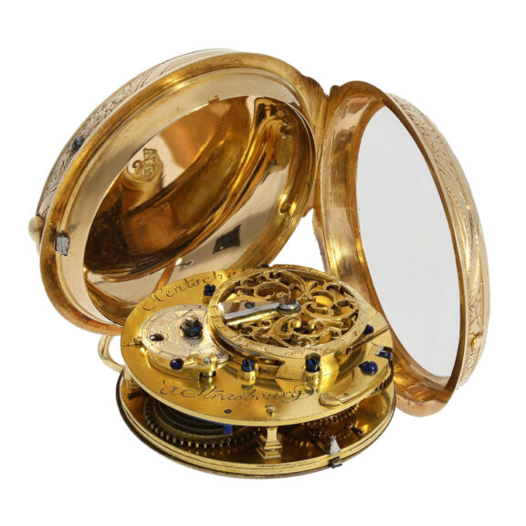 Rare early German astronomical verge pocket watch Circa 1760 Rare early German astronomical verge pocket watch Circa 1760