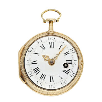 Rare early German astronomical verge pocket watch Circa 1760