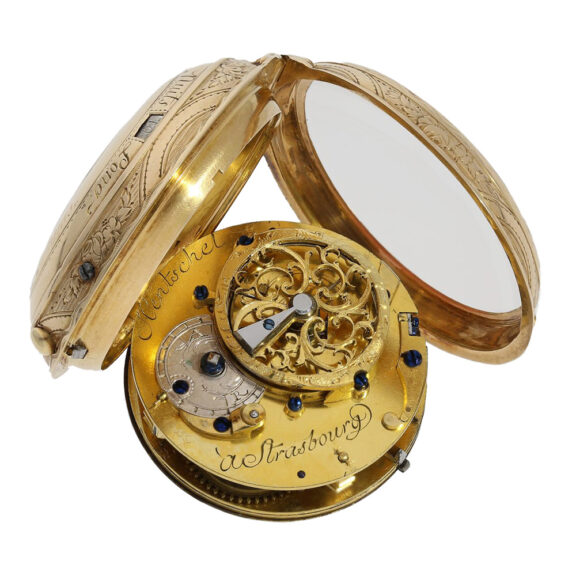 Rare early German astronomical verge pocket watch Circa 1760 Rare early German astronomical verge pocket watch Circa 1760