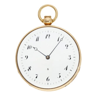 French quarter repeating watch with self-strike Circa 1820