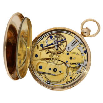 French quarter repeating watch with self-strike Circa 1820