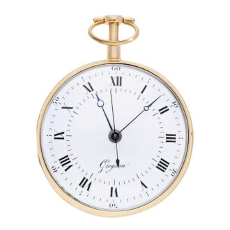 French gold quarter repeating à toc pocket watch Circa 1780