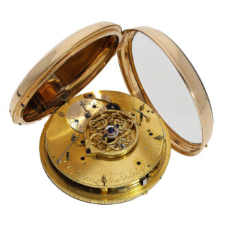 French gold quarter repeating à toc pocket watch Circa 1780