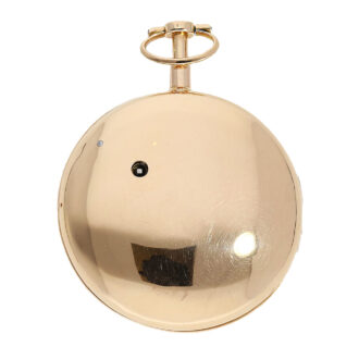 French gold quarter repeating à toc pocket watch Circa 1780