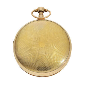 French verge watch with Jacquemart figure automaton Circa 1800