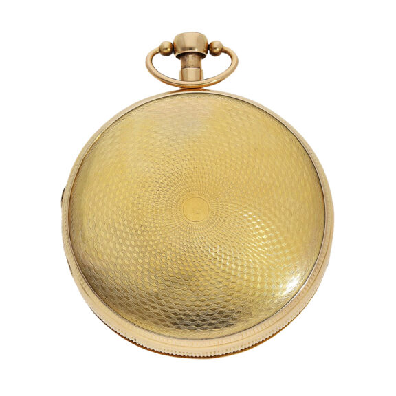French verge watch with Jacquemart figure automaton Circa 1800 French verge watch with Jacquemart figure automaton Circa 1800