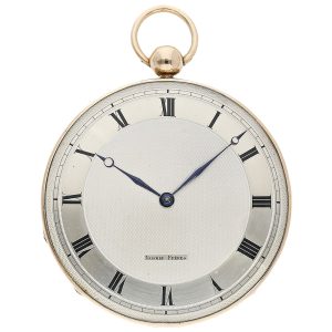 Swiss impressively large and elegant pocket watch Circa 1820