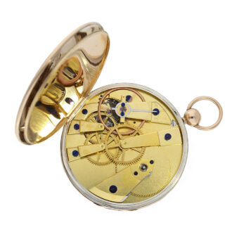 Swiss impressively large and elegant pocket watch Circa 1820