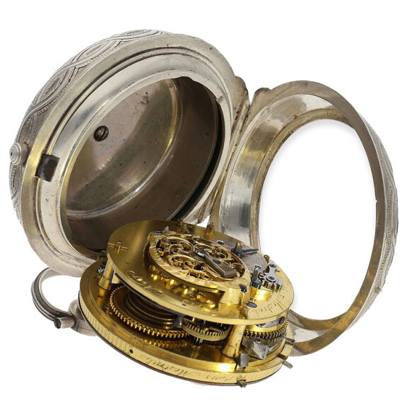 Swiss repeating coach clock decorated with Tortoiseshell Circa 1800 Swiss repeating coach clock decorated with Tortoiseshell Circa 1800
