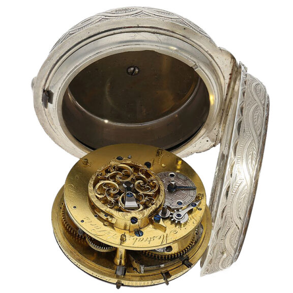 Swiss repeating coach clock decorated with Tortoiseshell Circa 1800 Swiss repeating coach clock decorated with Tortoiseshell Circa 1800