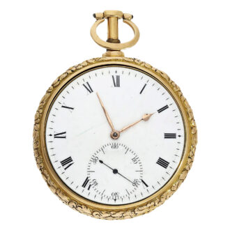 English 18K gold repeater with stoppable seconds Circa 1815 English 18K gold repeater with stoppable seconds Circa 1815