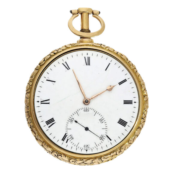 English 18K gold repeater with stoppable seconds Circa 1815 English 18K gold repeater with stoppable seconds Circa 1815