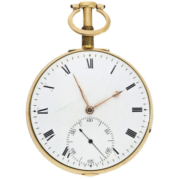 English 18K gold repeater with stoppable seconds Circa 1815 English 18K gold repeater with stoppable seconds Circa 1815