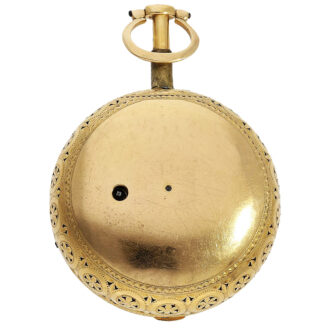 English 18K gold repeater with stoppable seconds Circa 1815 English 18K gold repeater with stoppable seconds Circa 1815