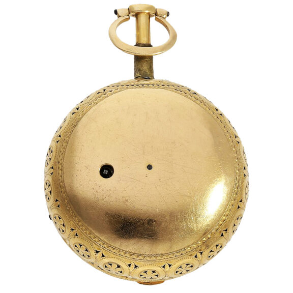 English 18K gold repeater with stoppable seconds Circa 1815 English 18K gold repeater with stoppable seconds Circa 1815