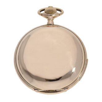 Large Swiss rose gold repeating Jacquemart automaton Circa 1900