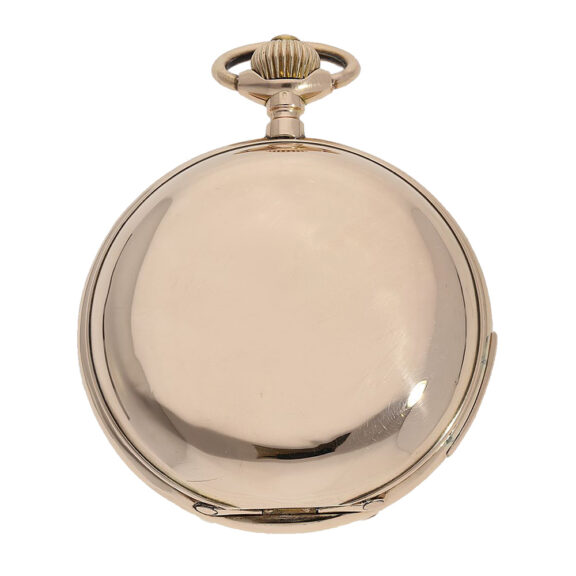 Large Swiss rose gold repeating Jacquemart automaton Circa 1900 Large Swiss rose gold repeating Jacquemart automaton Circa 1900