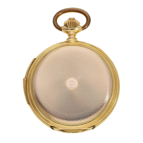 Swiss minute repeating watch with two jacquemarts Circa 1890 Swiss minute repeating watch with two jacquemarts Circa 1890