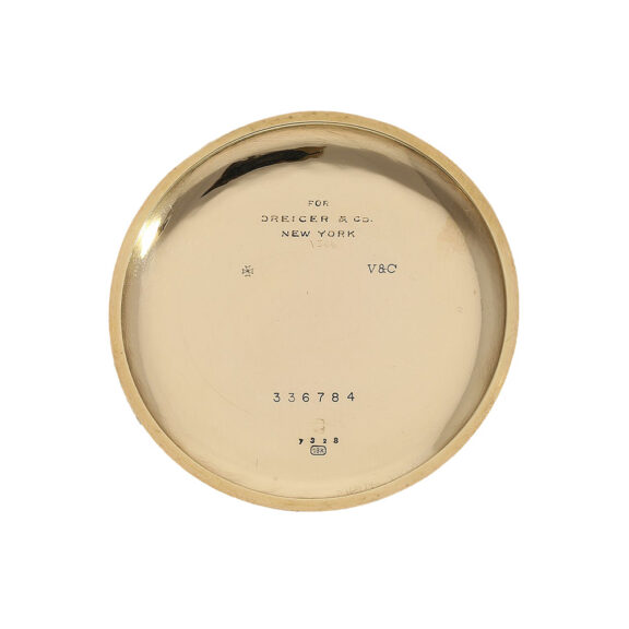 Swiss gold split-seconds chronograph pocket watch from the 1930s Swiss gold split-seconds chronograph pocket watch from the 1930s