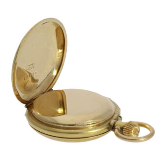 Swiss 18K gold minute repeating ladies lever watch Circa 1880