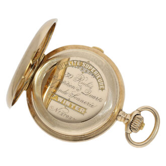 Swiss repeating watch with Grande Sonnerie Circa 1900 Swiss repeating watch with Grande Sonnerie Circa 1900