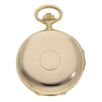 Rare Swiss gold minute repeating pocket watch Circa 1885