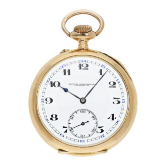 Rare German 14K gold apprentice pocket watch Circa 1926