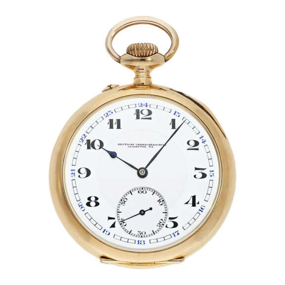 Rare German 14K gold apprentice pocket watch Circa 1926 Rare German 14K gold apprentice pocket watch Circa 1926