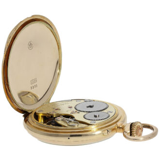 Rare German 14K gold apprentice pocket watch Circa 1926