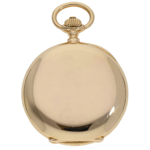 Impressive gold Glashütte hunting cased watch Circa 1905 Impressive gold Glashütte hunting cased watch Circa 1905