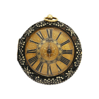French single-handed pair-cased verge watch Circa 1650-1660
