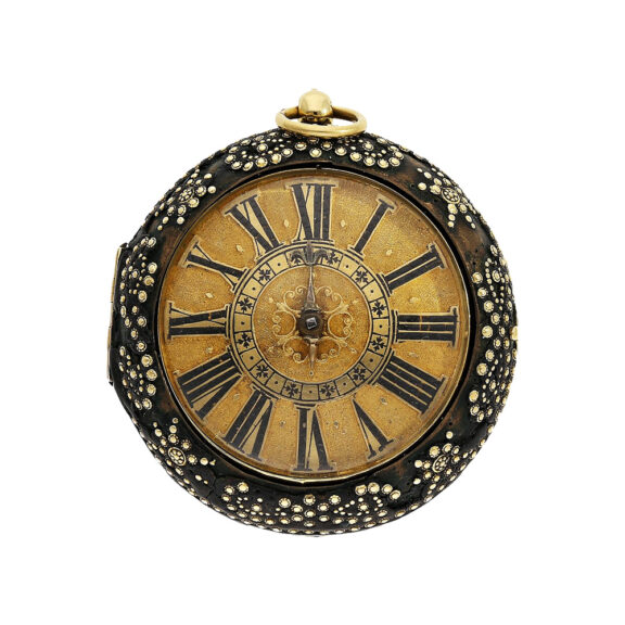 French single-handed pair-cased verge watch Circa 1650-1660 French single-handed pair-cased verge watch Circa 1650-1660