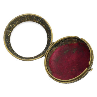 French single-handed pair-cased verge watch Circa 1650-1660